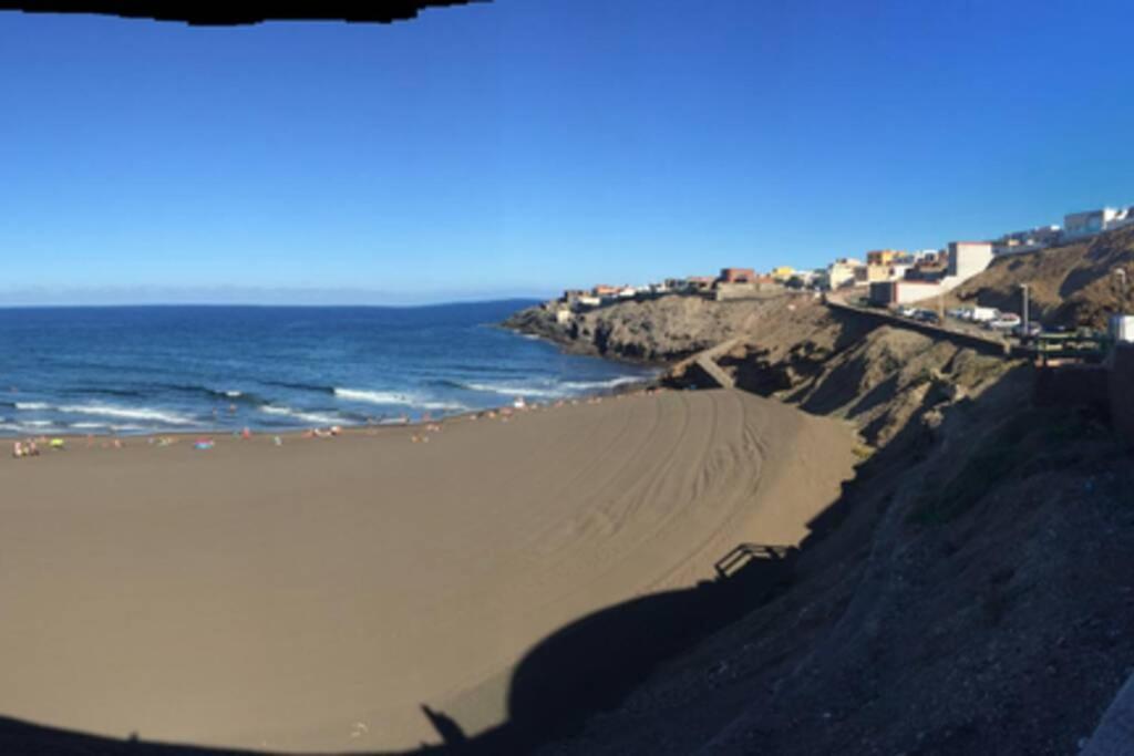Cosy Flat For 2 Directly At The Beach Apartamento Melenara Exterior foto